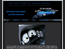 Tablet Screenshot of gmgaugeguy.com